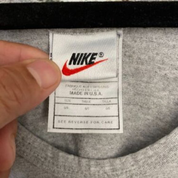 Vintage Nike Swim Tank Top 90s Beach Swimming Shirt Women Size 0.5 Swoosh Gray - Picture 4 of 7